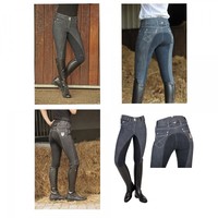 Damen und Kinder Reithose Vollbesatz Miss Blink HKM verschiedene Farben NEU