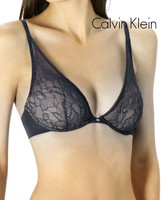 Calvin Klein Triangel BH 75 C denimblau "Naked Glamour" F3326e