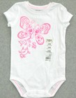 NEW WITH TAGS GIRLS OSHKOSH B'GOSH BUTTERFLY BODYSUIT SIZE 18 MONTHS