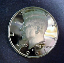 1991-S Gem Proof Kennedy Half Dollar Frosted Deep Cameo Looks To Be Perfect