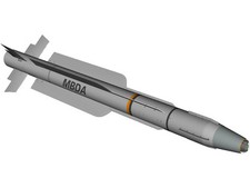 MICA MBDA France Surface to Air Missile Wood Model Replica Big New