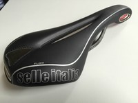 Selle Italia Flite Kit Carbonio Flow schwarz Modell 2012 selten Carbon Echtleder