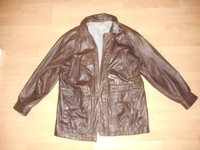 Herren Lederjacke, Größe 52