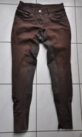 Felix Bühler braune Damen / Mädchen Reithose Gr. 36 Vollbesatz