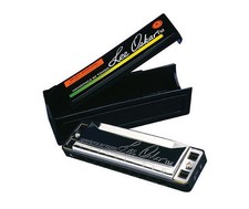 LEE OSKAR MAJOR DIATONIC #1910 KEY OF B 10 HOLE HARMONICA+FREE HOHNER MINI 38-C