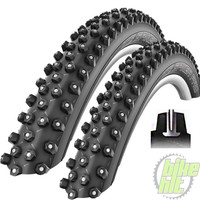 2x Schwalbe Ice Spiker Pro Fahrrad Reifen RaceGuard 26" 27,5" 29" MTB Spikes 