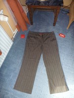 Esprit  Hose braun (in sich gestreift) Gr.40 Länge 29 TOP