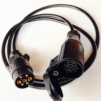Anhänger - Verlängerungskabel Adapterkabel 7-13 Polig 150 cm Verbindungskabel