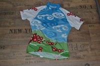 Trikot Gr.M blau Sugoi neuwertig kurzarm Fahrradshirt Fahrradtrikot 