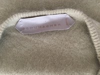 Schumacher Cashmere Pullunder Beige Gr. L (fällt aus wie M)