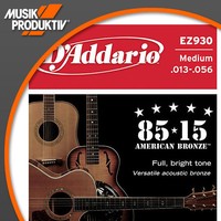 Saiten Westerngitarre D'Addario EZ930 .013-056 Gitarren Saiten Gitarrensaiten NE