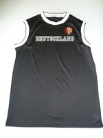 Tanktop Shirt Ärmellos Herren schwarz Basketball Größe L WM EM Fan Muskelshirt
