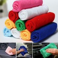 10x Mix Mikrofaser Auto Reinigung Politur Kueche Waschen Trocknen Microfasertuch