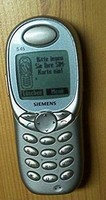 Guterhaltenes Siemens S45i Handy in silber (ohne Simlock)  1 Jahr Gewährleistung