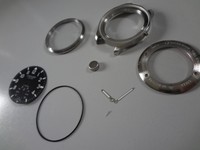 Uhrengehäuse-Bausatz für Unitas 6497/6498 für Profis CHEZARD Zifferblatt 01#2012