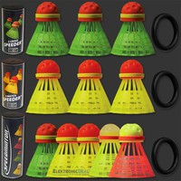 Speedminton® Speeder® Set Speed Badminton Bälle Federbälle Federball Sport NEU