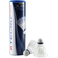 TECNOPRO Badmintonbälle XL 400 6er-Dose Weiss SLO