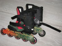 K2 VOODOO LINE K1A4 Größe 39,5 Speedskates Inline Skater SAMMLERSTÜCK -selten-
