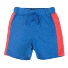 EGG BY SUSAN LAZAR Toddler Boy's Blue Slub Jersey Shorts P5SJ2695T 3T $40 NEW