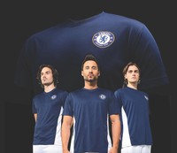 CHELSEA OFFICIAL SHIRT WITH CREST SIZE  XX LARGE