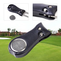 Neu Sport Golf Divot Aufklappbare Tool Pitchgabel Mit Ballmarker Werkzeug Tool
