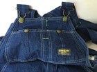 VTG OshKosh B'gosh Vestbak Denim Bib Overalls Size 32/34 Union Made USA