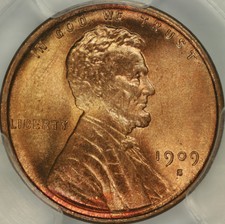 1909-S Vdb Lincoln Cent Pcgs Ms66Rd ~ Full Red Blazer!