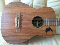 Martin LXK2 Koa ( Ed Sheeran ) Little Martin Reise Gitarre, w Taylor Gibson usw.