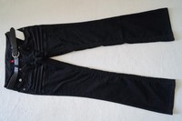 QS by s.Oliver *Catie* Cordhose / Hose mit Gürtel  Gr. 32 L 32 schwarz *NEU!*