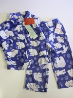 NWT Karen Neuburger Pajama Set Size XXS 4T 5T 4 5 Purple Polar Bear Fleece $42