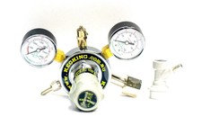 Keg King MK III Gauge Multi Gas Co2 Regulator with Premium Plastic Disconnect