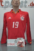 DFB Trikot 2004 #19 Schneider Gr. L Deutschland Adidas 2016 Matchworn
