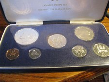 1972 Jamica Proof Set w/ Coa