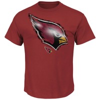 NFL Football T-Shirt ARIZONA CARDINALS Line-to-Gain von Majestic neu!