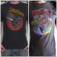 **Judas Priest T-Shirt** Unisex Retro Rock Vest Tank Sizes S M L XL
