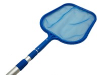 Laubkescher flachem Netz mit Alustange 1,50m Kescher