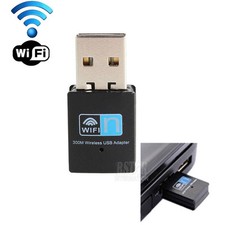 Receptor Adaptador Wifi Para Pc Laptop Usb Antena 300 Mbps GENERICO