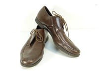  BALLY LEDER SCHUHE GR. 48 / BRAUN &  ELEGANT - NEUWERTIG    ( K 3807 )