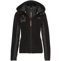 ** WSV % Warme Nylon-Fleece -Reitjacke HV Polo schwarz Mod. Zahra 