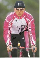 Jan Ullrich   Radsport  Team Telekom Karte signiert - 260389 -GE