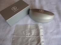Neu Original Bogner XXL Brillenetui silber Brille Brillenbox Sonnenbrille