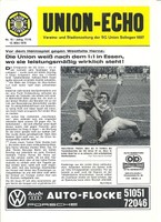 Programm  77/78  Li  Union Solingen - Westfalia Herne