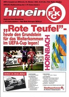 UEFA - EC III 95/96 1. FC Kaiserslautern -  Real Betis Sevilla, 18.10.1995
