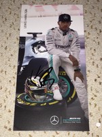 Lewis Hamilton Mercedes 2016 AK Autogrammkarte Signed Signiert Autograph *TOP*