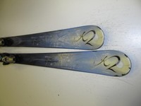 KK1503 Ski Carvingskier gebraucht K2 T:Nine mit Salomon Bindung(Z-Wert-7,5)153cm