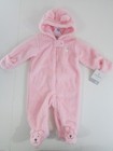 Infant Girls Size 6 Month Pram Suit NWT Carters Sherpa Fleece Polar Bear