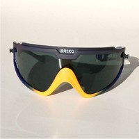 Briko Sportbrille Skibrille Radbrille "Shot Classic" HI-FI Polar grigio blu NEU