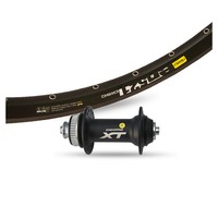 Vorderrad MTB Disc 26 Zoll Shimano Deore XT 785 schwarz, Mavic EN 521 schwarz