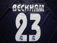 Real Madrid / Fußball Trikot Shirt / Beckham Nummer 23 / Größe XXL
