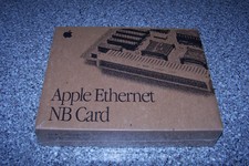 Apple Macintosh NuBus Ethernet Card 820-0417-C and AAUI Transceiver cable